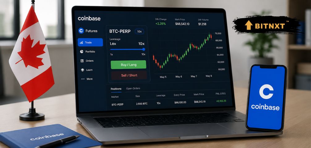 Coinbase Launches 10x Crypto Futures in Canada