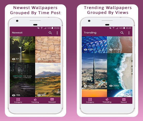 Wallper - Wallpaper Android App Material Design With Admin Panel - 2
