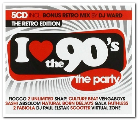 VA - I Love the 90's - The Retro Edition [5CD Box Set] (2018), FLAC