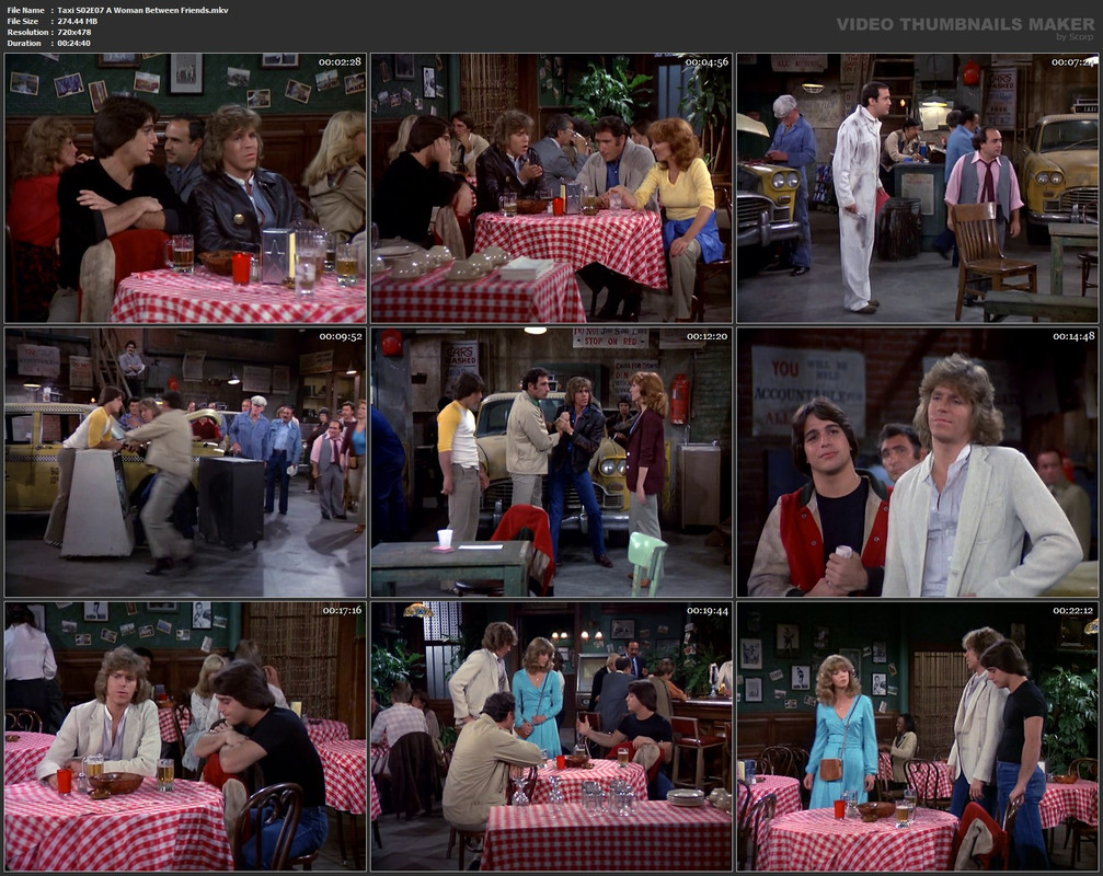 Taxi S02E07 A Woman Between Friends.mkv
