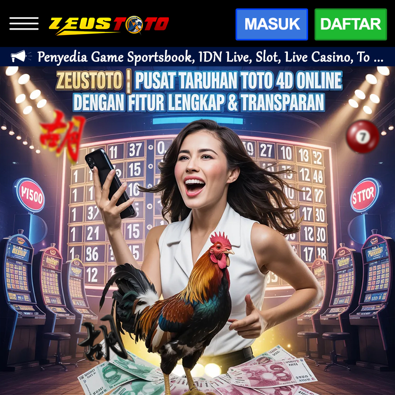 ZEUSTOTO | Pusat Taruhan Toto 4D Online dengan Fitur Lengkap & Transparan image 1