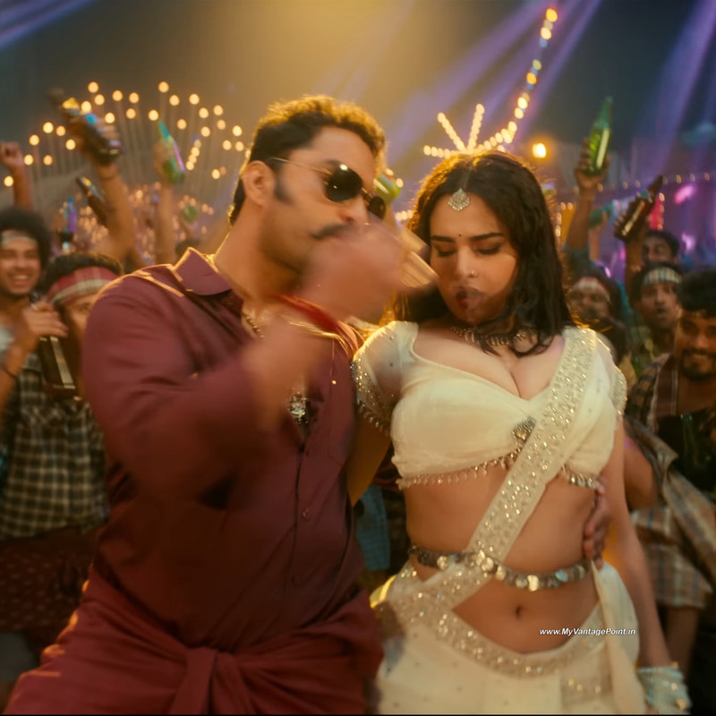 56 Ayesha Khan Hot Item Song MOTHA in Gangs of Godavari (2024)