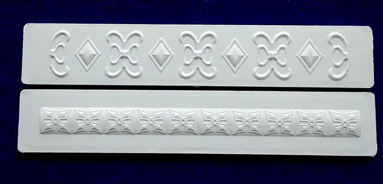 Plantilla Plástica figuras persas Para Repujar En aluminio