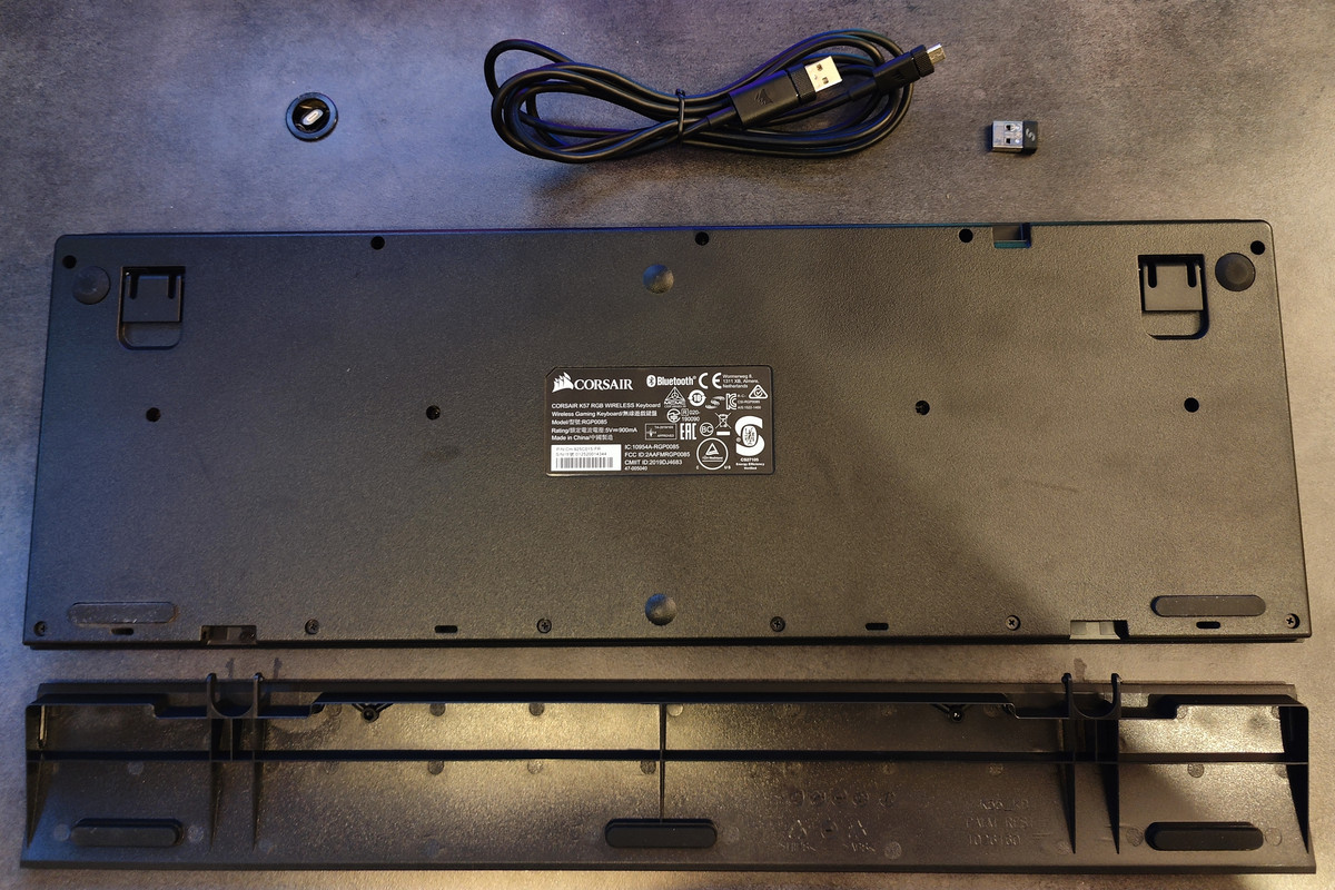 Clavier Corsair K57 RGB Wireless (6)