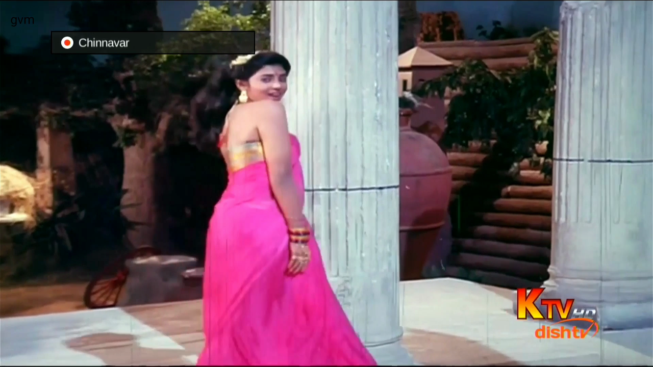 Sanghavi hot Saree navel song - Chinnavar HDTV_29