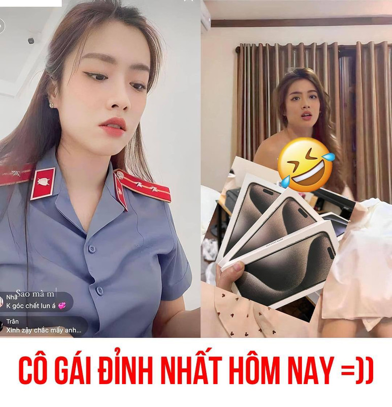 Vietnamese policy Quynh Giang pretty girl realese sextape videos