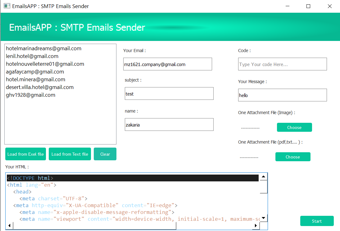 Emailer Marketing Sender bulk - 3