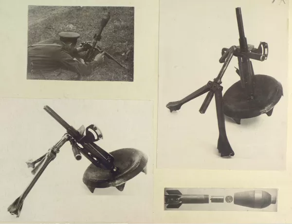 Un mortero ruso de 1943 del calibre 82
