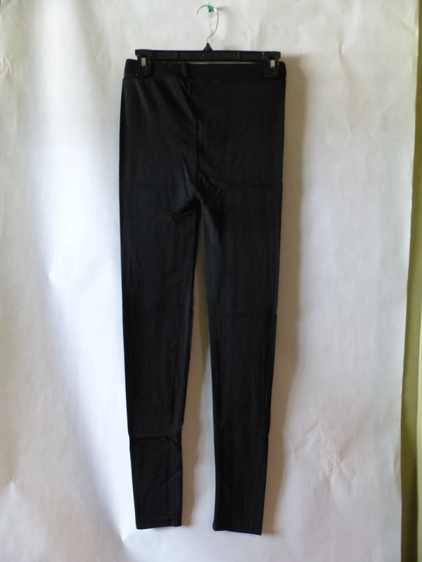 FANCY WOMENS COMFORTABLE BLACK RONDE COTTON LEGGINGS ONE SIZE FITS ALL