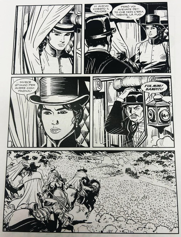 No proximo Speciale Tex Willer desenhado por Mario Atzori regressam Kate Warne e Kit Carson 1