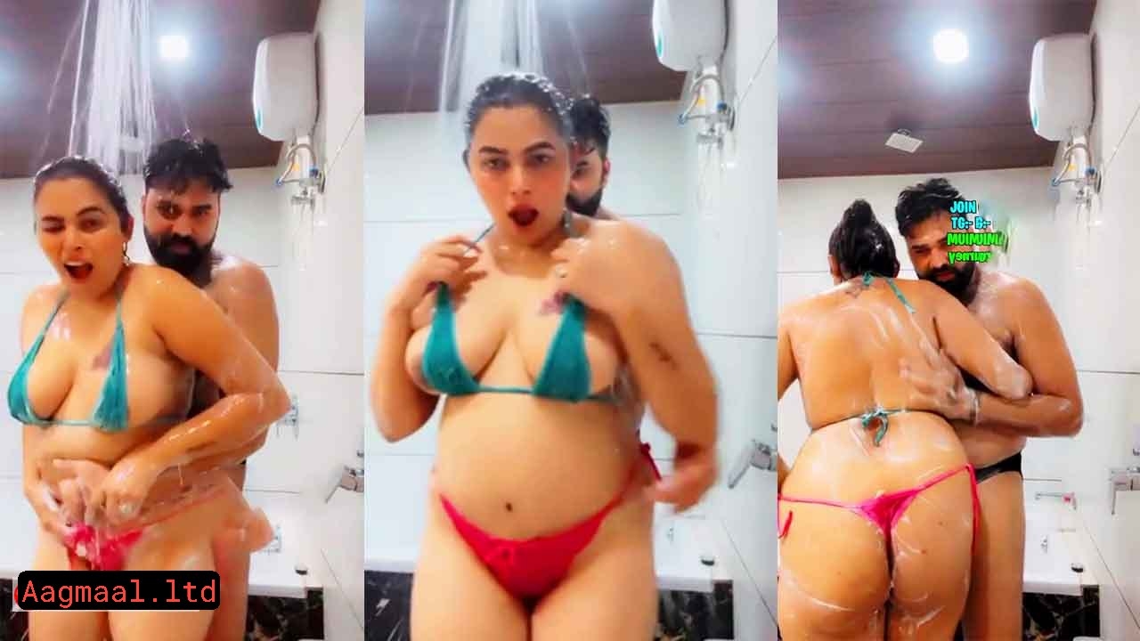 Preeti Puneet Couple New Shower Video