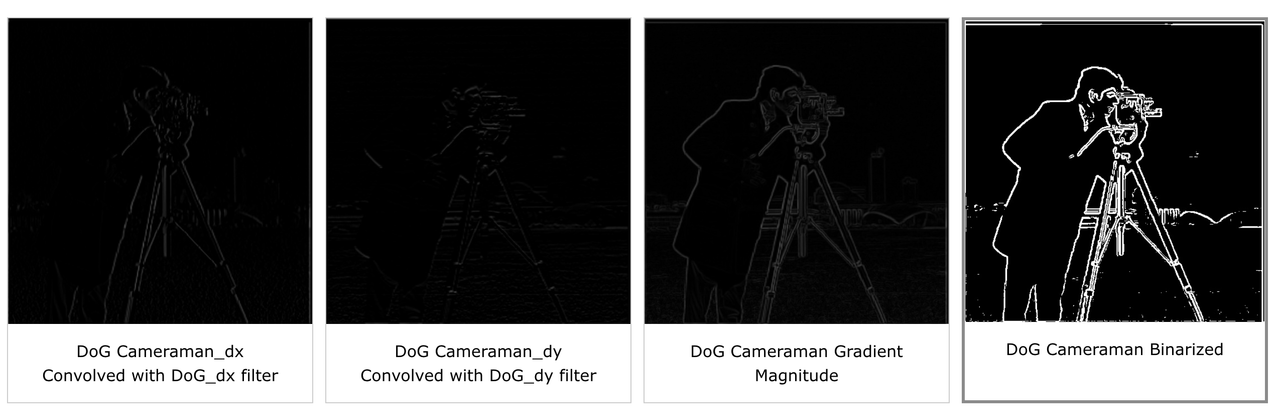 Cameraman DoG Filter