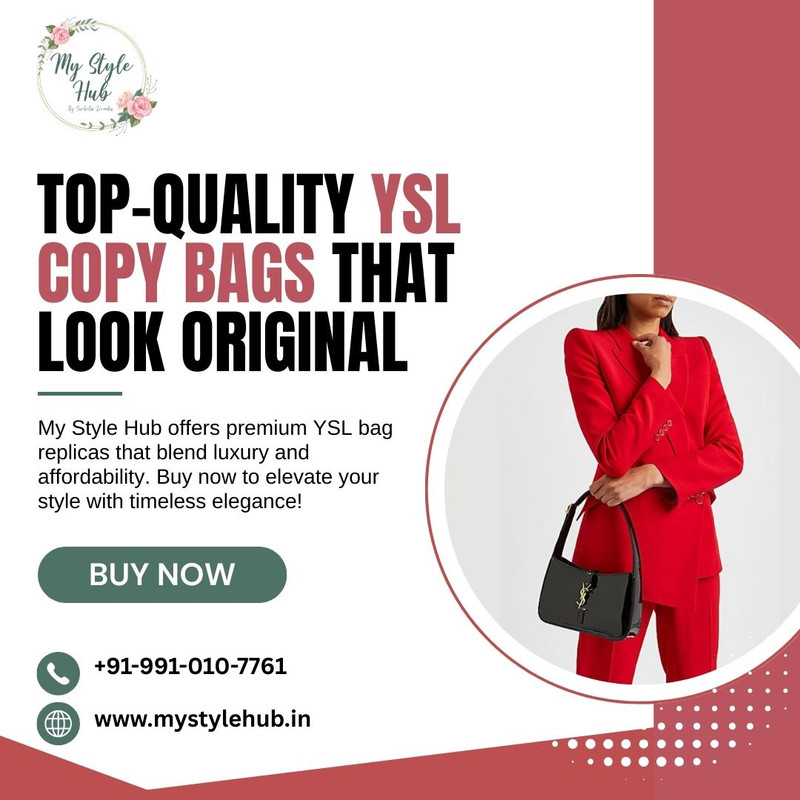 Top-Quality YSL Copy Bags That Look Original