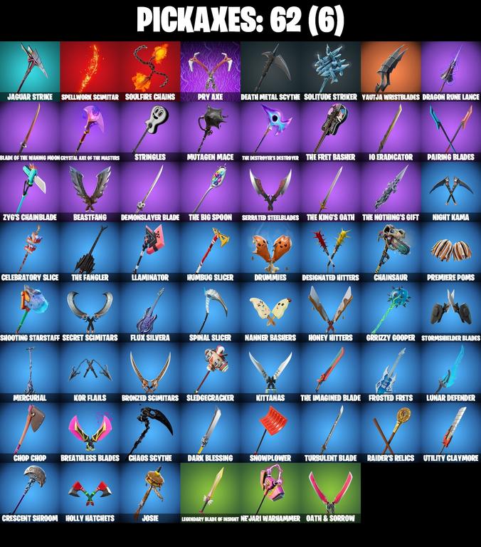 pickaxes comp