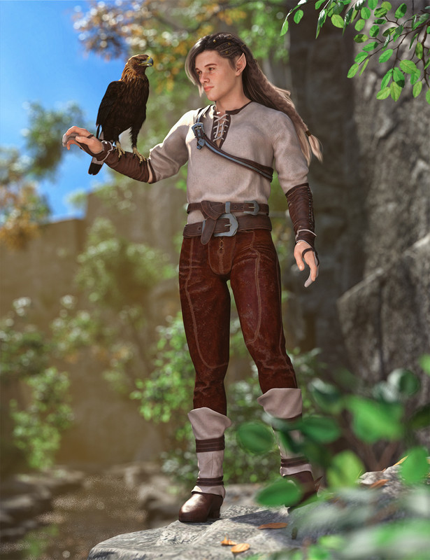 Rogue Elf Outfit for Genesis 8 and 8.1 Males Rogue Elf Outfit for Genesis 8 and 8.1 Males