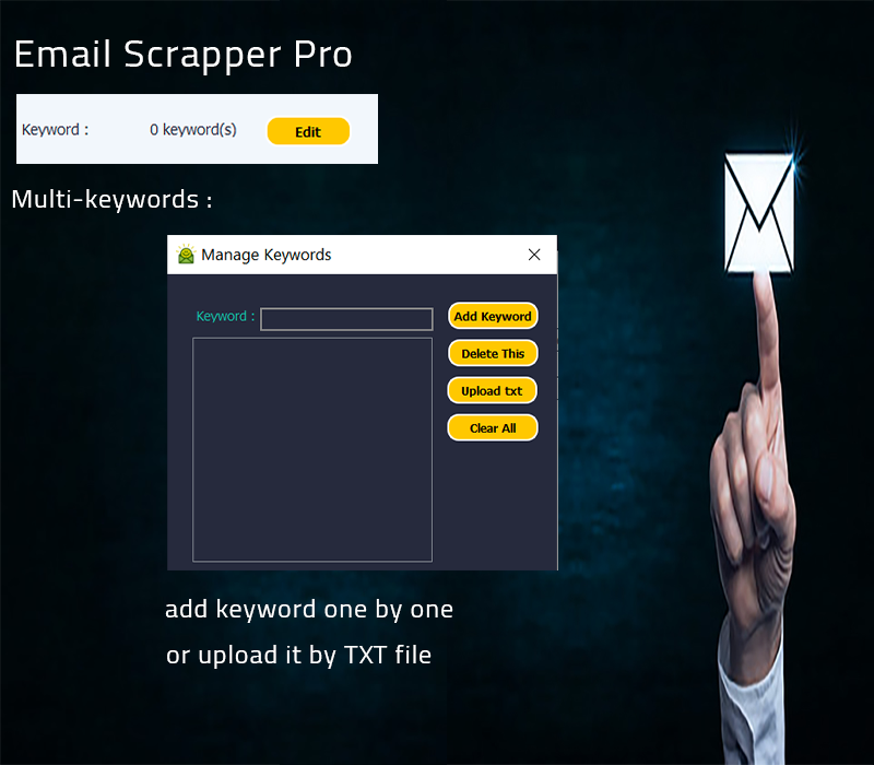 All ine one Email Extractor Pro (City & Country)