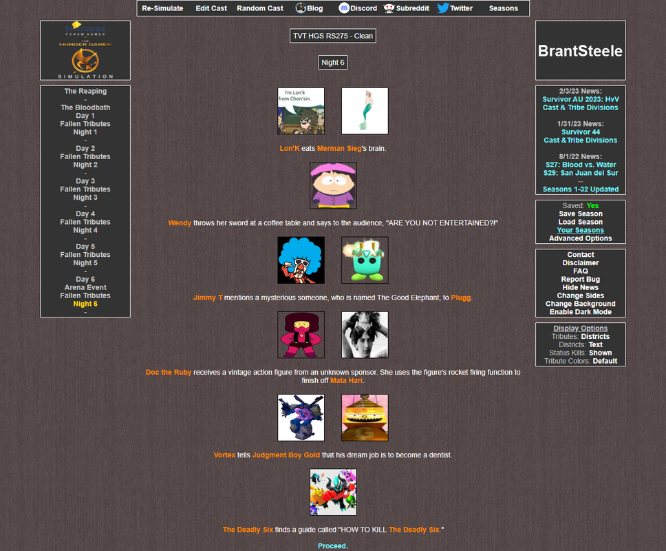 2023-05-02 - 20-36-10 - BrantSteele Hunger Games Simulator