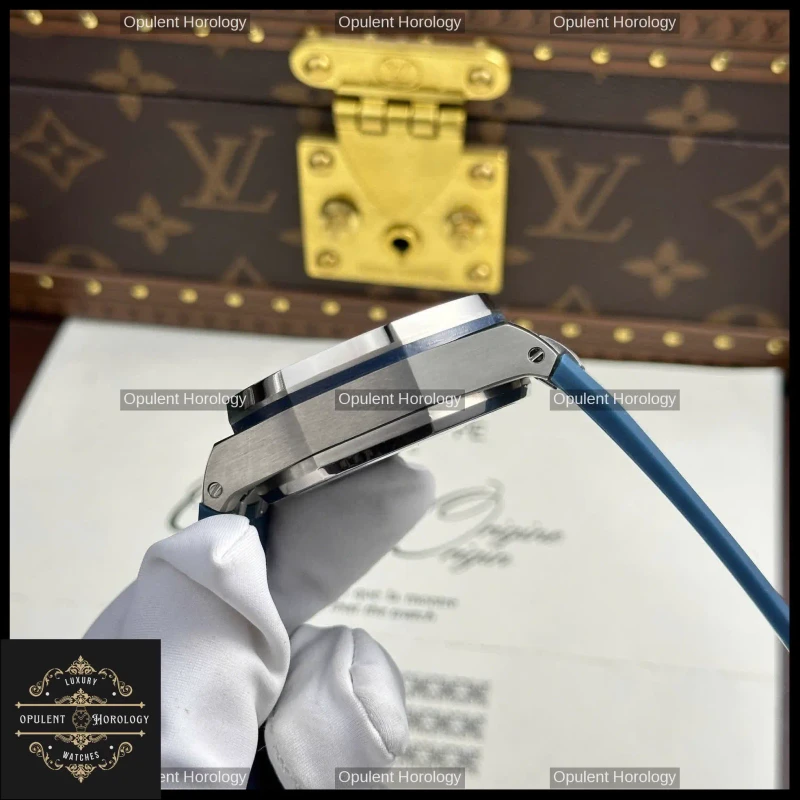 Audemars Piguet Royal Oak Offshore Chronograph 26420 43mm Blue Dial Automatic - Super Clone