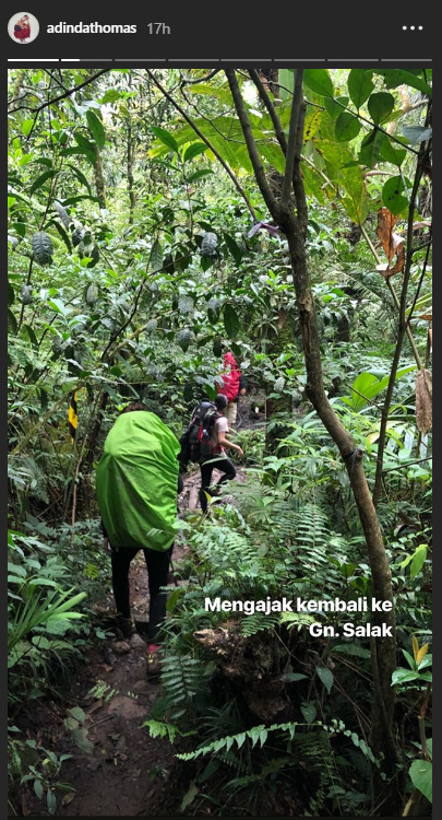 Screencapture Instastory Adinda Thomas (Instagram/adindathomas)
