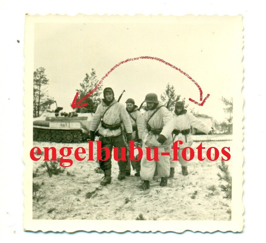 PANZER - SdKfz - WINTER-TARNUNG - SPÄT 1944