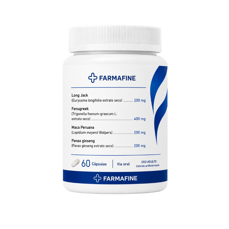 Fórmula Masculina 1000mg Farmafine — 60 cápsulas