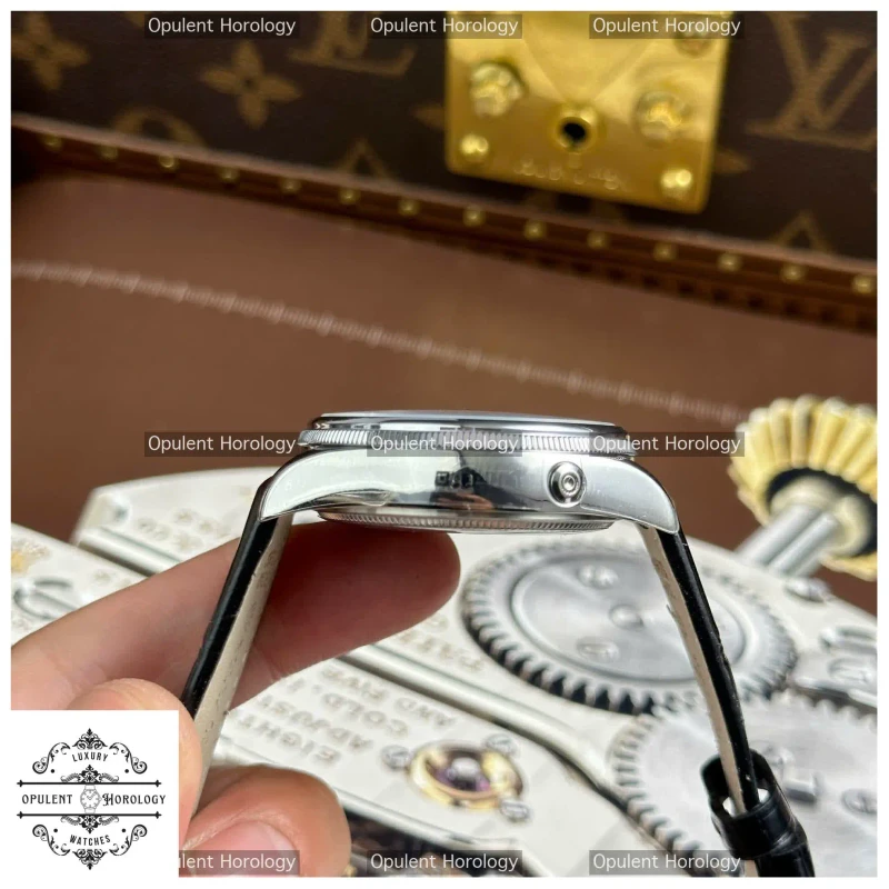 Rolex Cellini Moonphase 50535 Replica - 39 mm White Dial Dress Watch