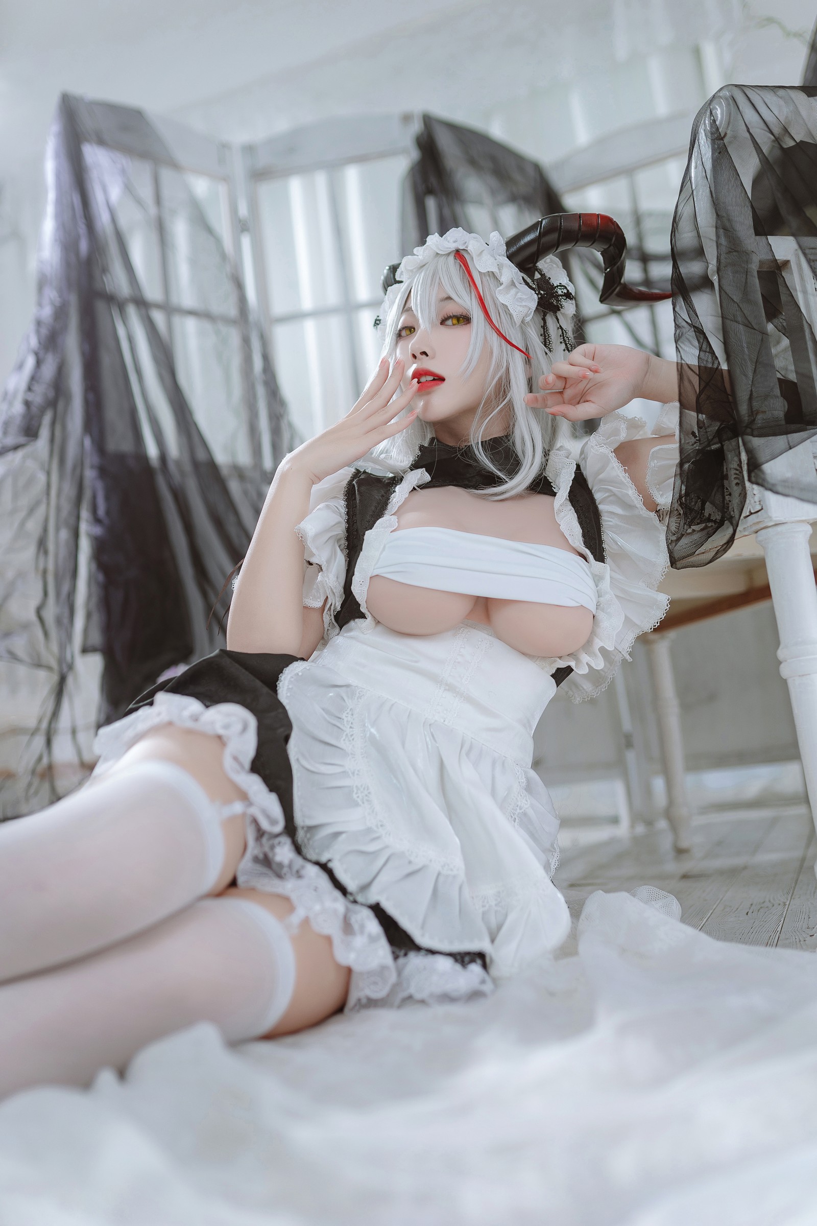 宮本桜 埃吉尔 女仆 Cosplay 写真合集｜碧蓝航线女仆主题（29P｜314MB）插图4