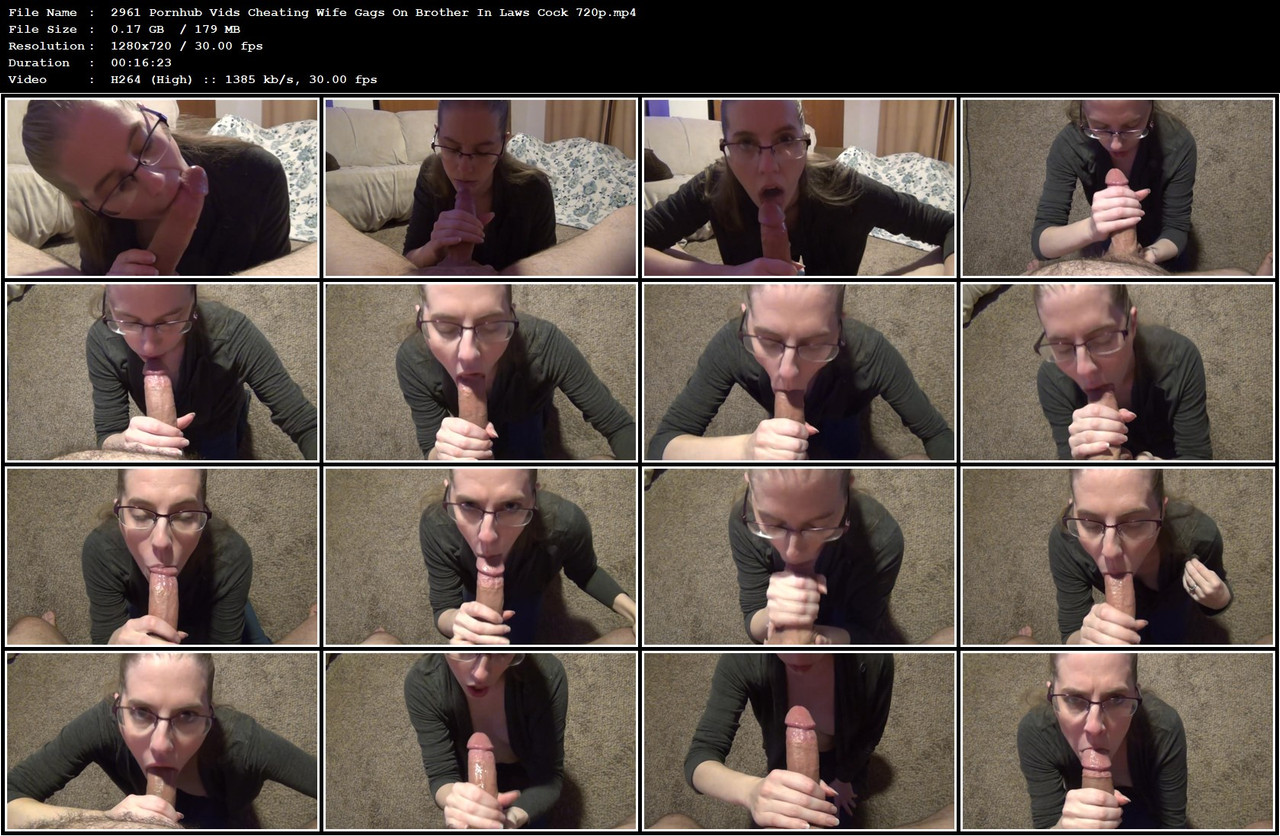 2961 Pornhub Vids Cheating Wife Gags On Brother In Laws Cock 720p mp4