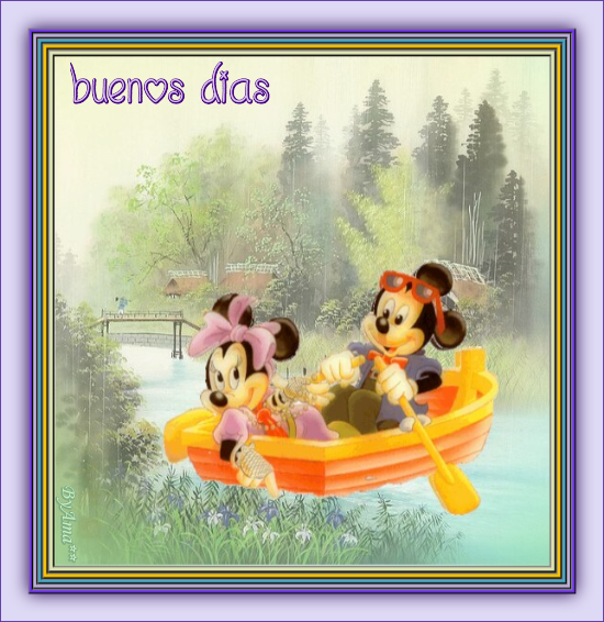 Minnie y Mickey , Paseando  DIAS