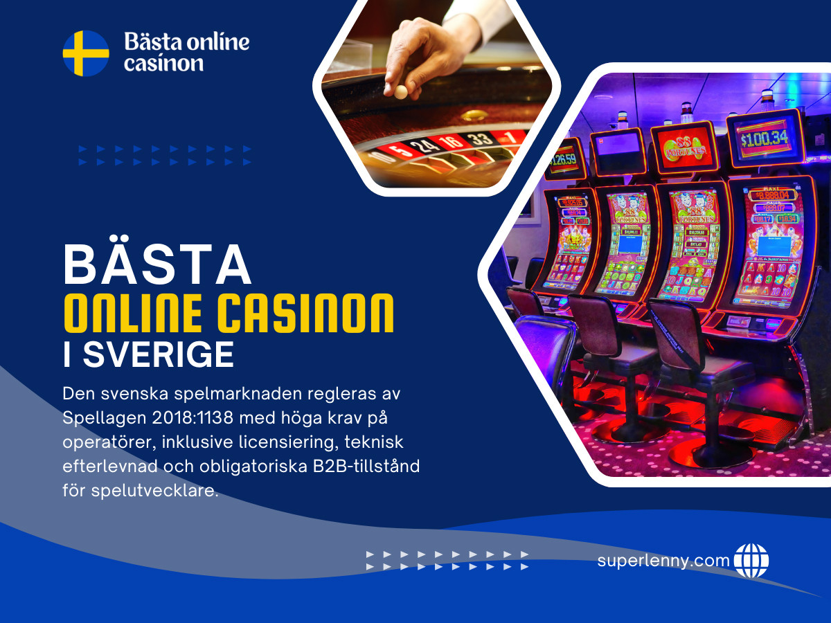 Bästa Online Casinon I Sverige