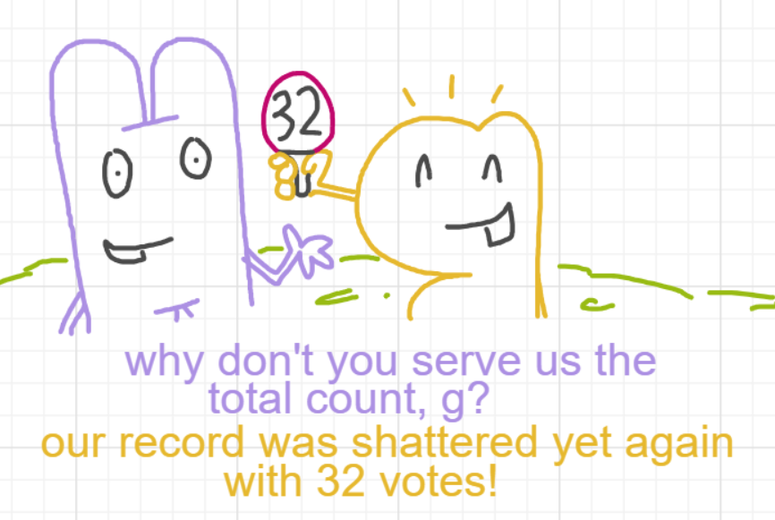 A panel from The Prime Number Few, episode eight of the Board Boards object show by Furretwalk/WalkingFurret.