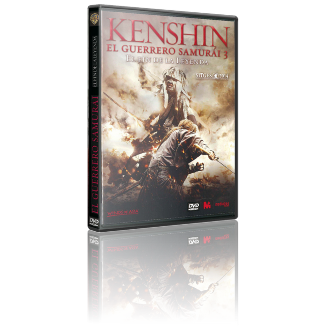 Portada - Kenshin, El Guerrero Samurái (3) [DVD9 Full][Pal][Cast/Jap][Sub:Cast][Acción][2014]