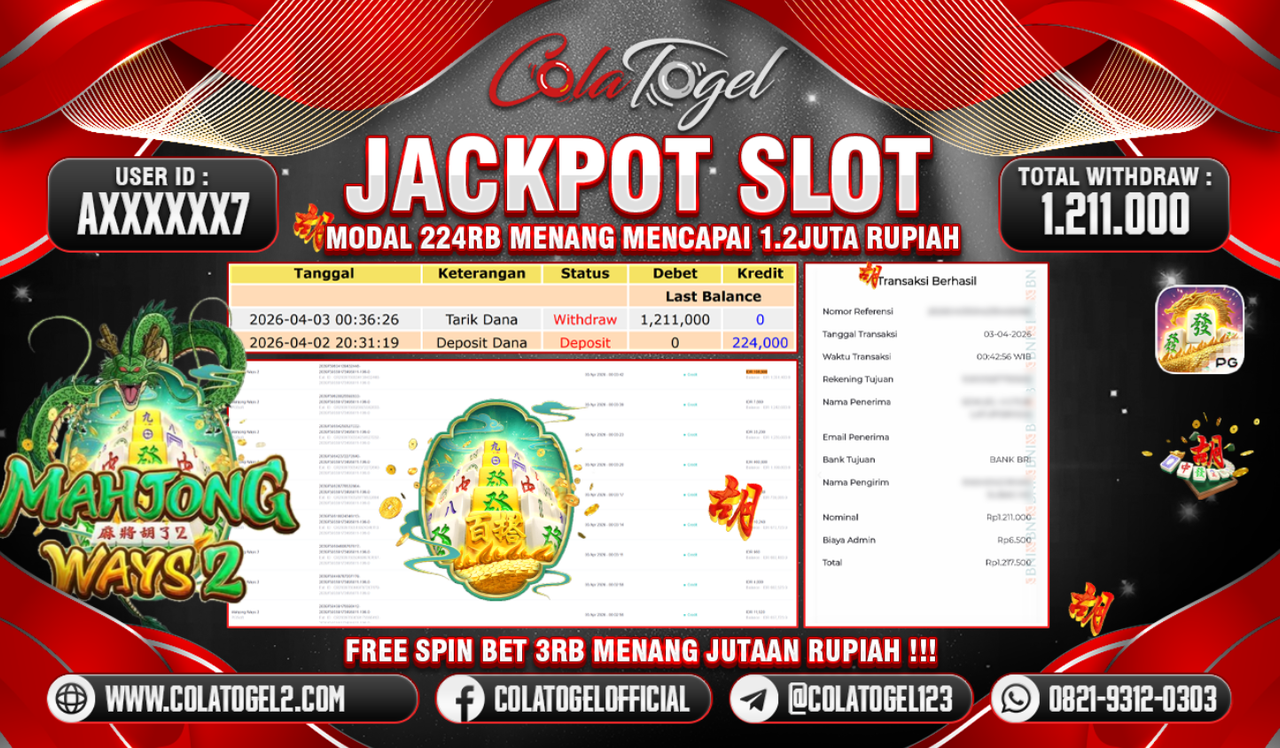 JACKPOT SLOT GACORR!!