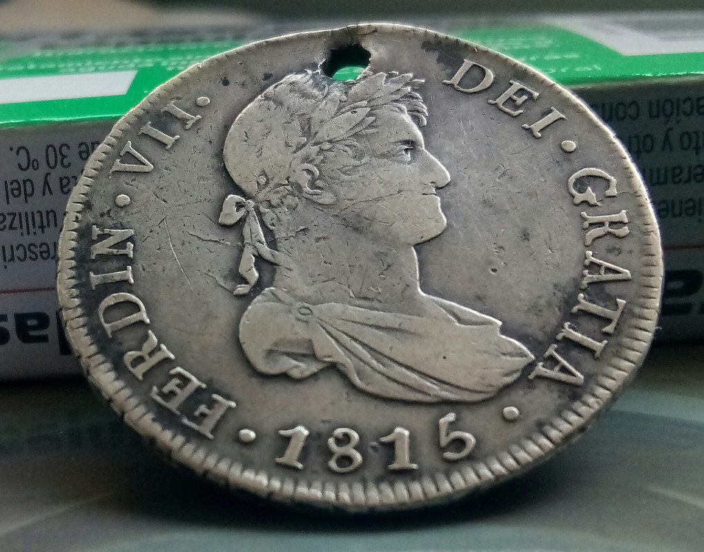 8 reales 1815. Fernando VII. Santiago 2019929-122710879