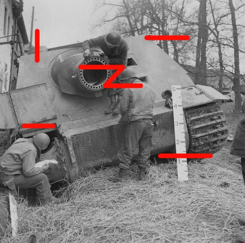 Sturmtiger of Sturmmörser Comp. 1001 examined by