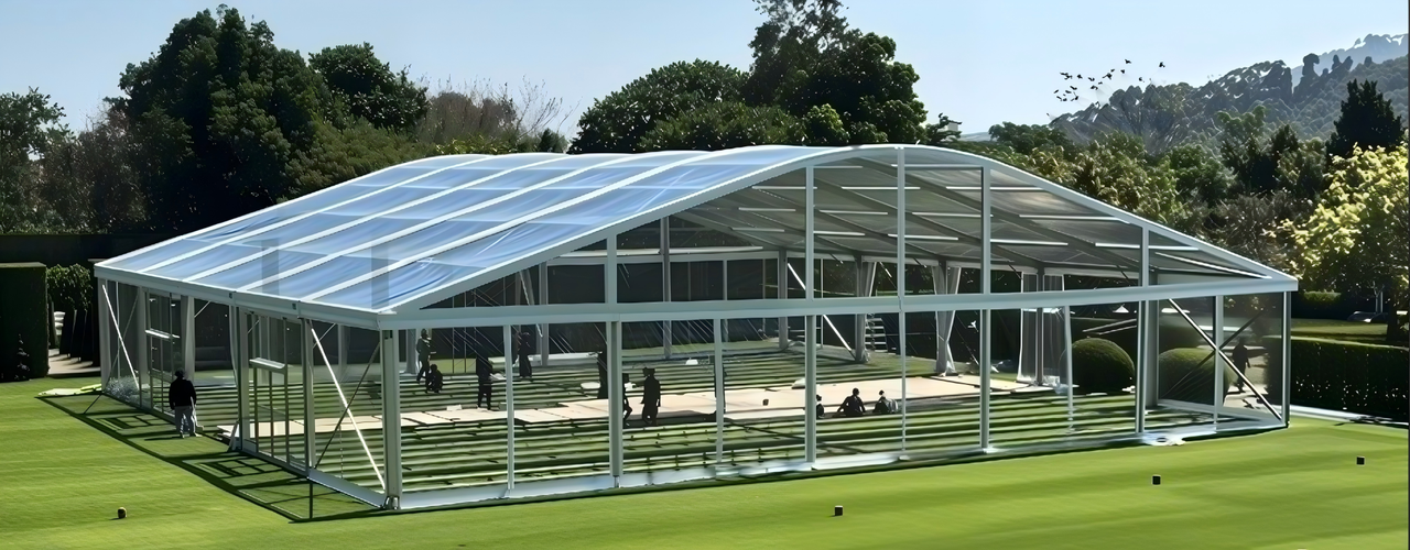 Sports Tent - Large Span Modular Multi-Purpose Sports Venue