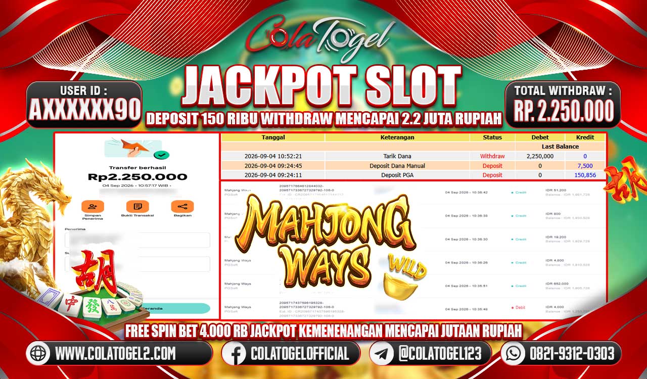 JACKPOT SLOT GACORR!!