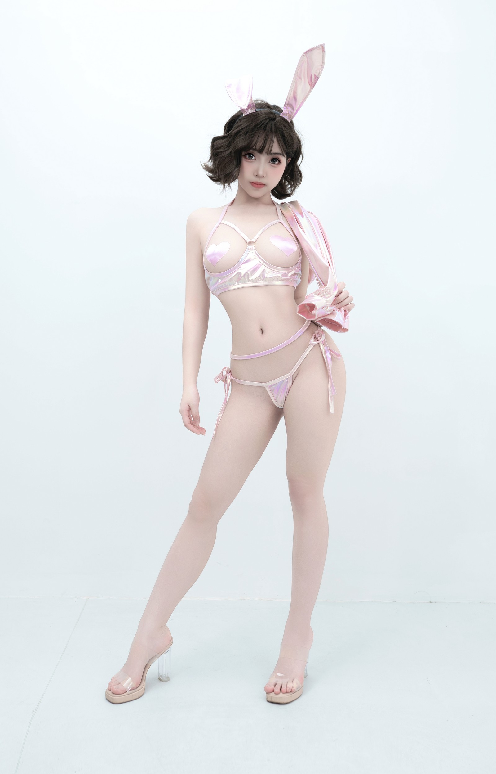 Bangni邦尼 – 粉色兔兔 Cosplay 高清写真集（102P-10V-809.1MB）插图9