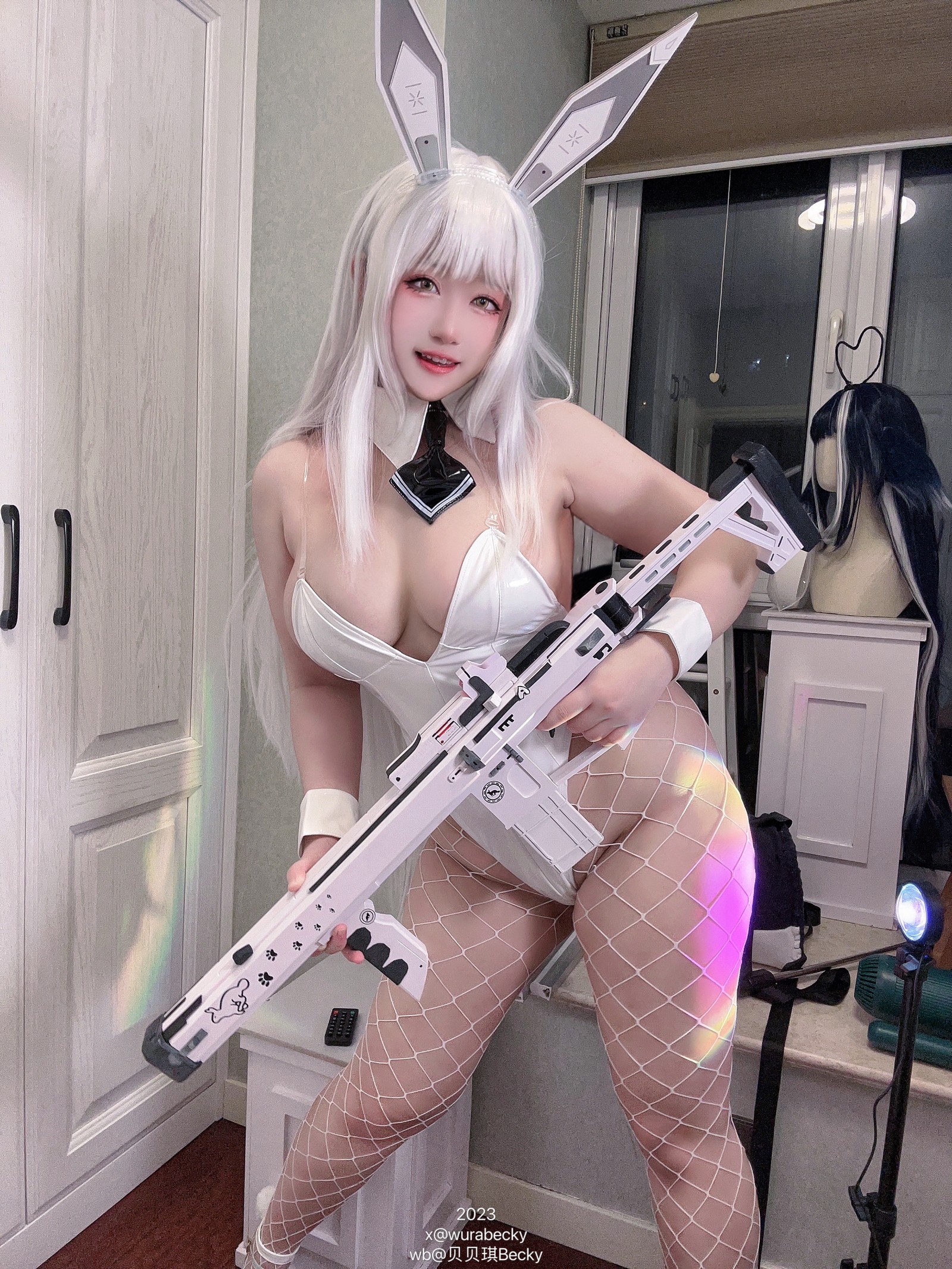 贝贝琪 Becky 白兔 主题 Cosplay 写真合集｜高清图集（40P｜261MB）插图