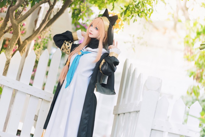 艾西Aiwest 碧蓝档案伊落玛丽修女Cosplay写真图集 修女主题高清图集 33P (98.4M)插图2