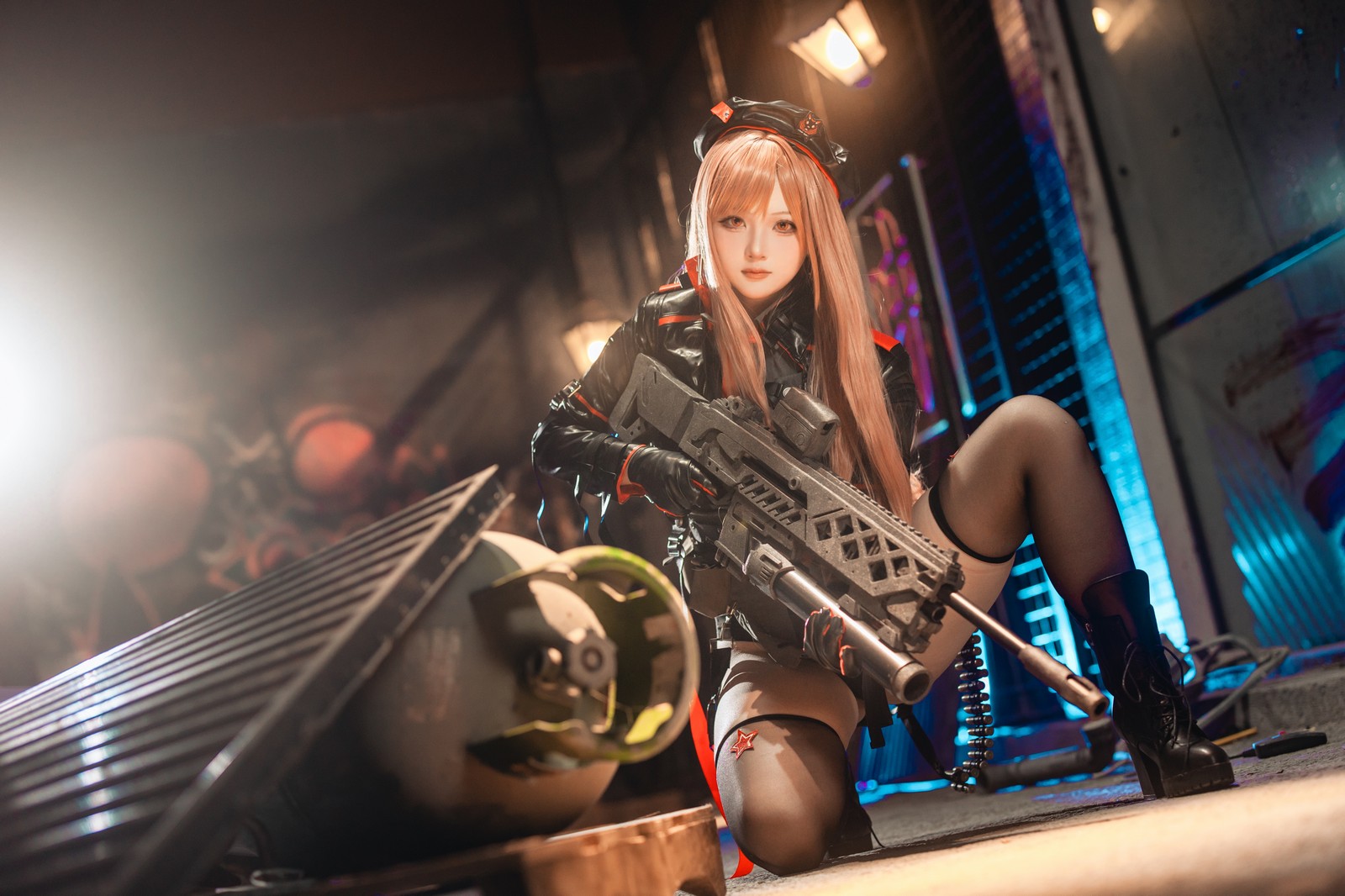 屿鱼 Yuyu NIKKE 拉毗 Cosplay 写真集｜胜利女神（30P｜302MB）插图9