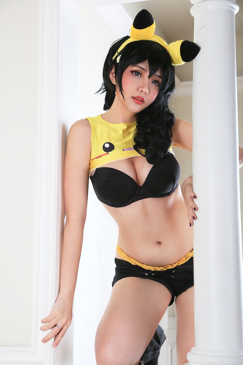 Hana Bunny 皮卡丘 Cosplay写真｜Pokemon Pikachu 高清图片合集[8P-12.1M]插图7
