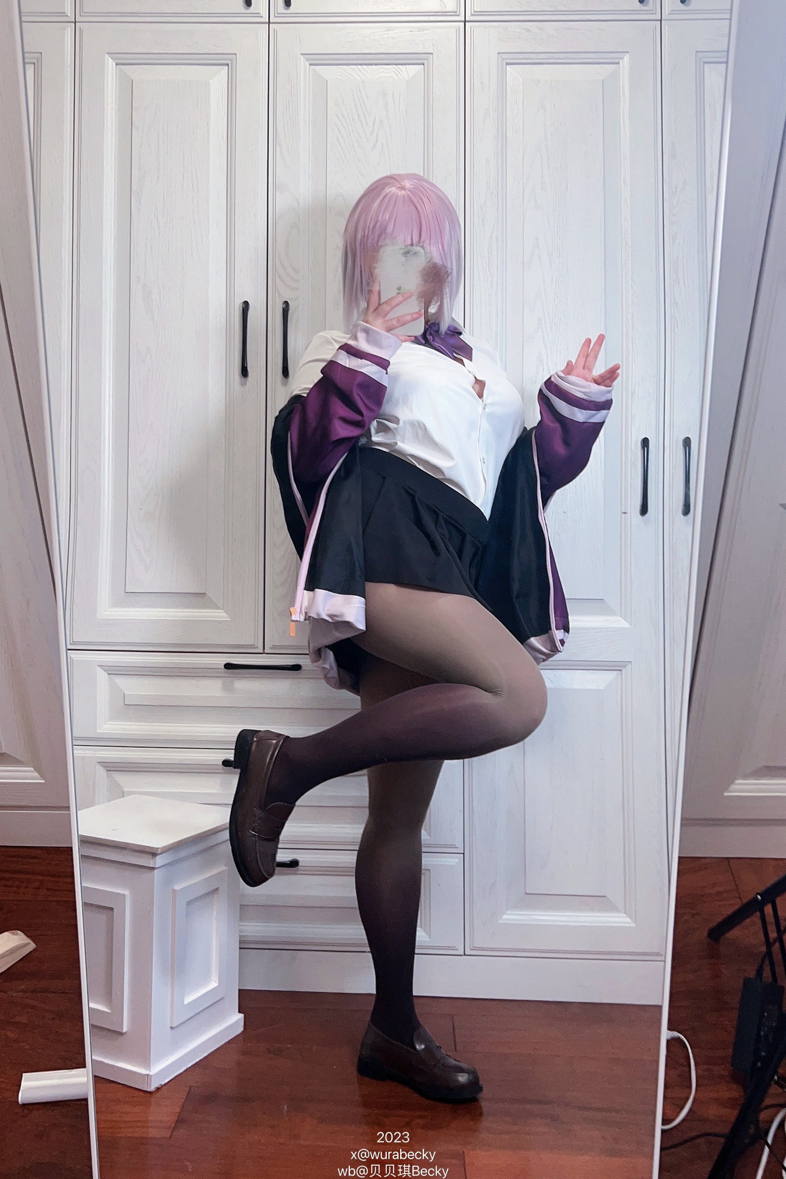 贝贝琪 Becky 新条茜 Cosplay 写真集｜动画角色摄影（40P｜226MB）插图2