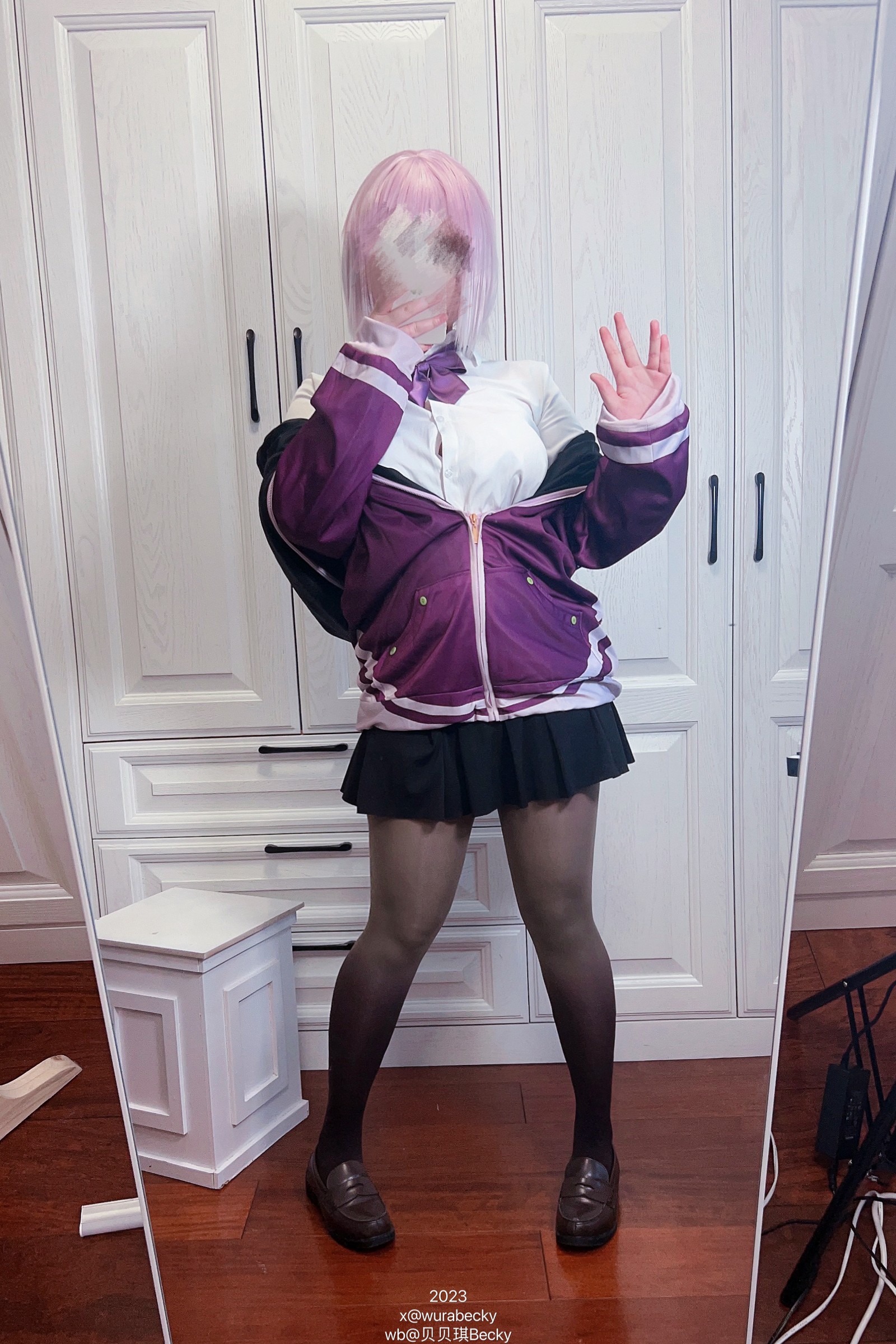 贝贝琪 Becky 新条茜 Cosplay 写真集｜动画角色摄影（40P｜226MB）插图3