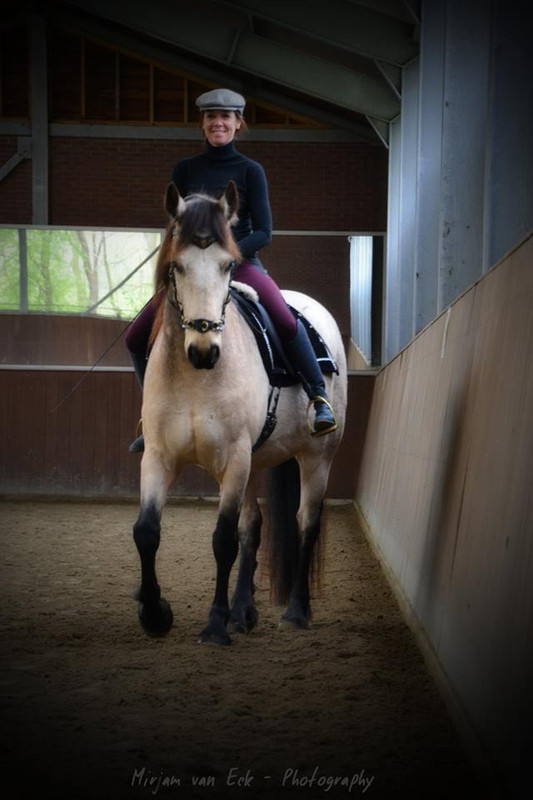 Zoe Coade neckrope dressuur