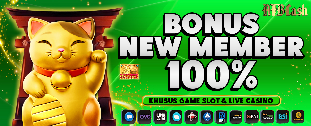 BONUS NEW MEMBER 100%
