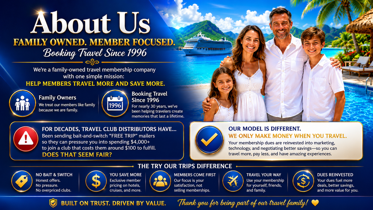 About Try Our Trips