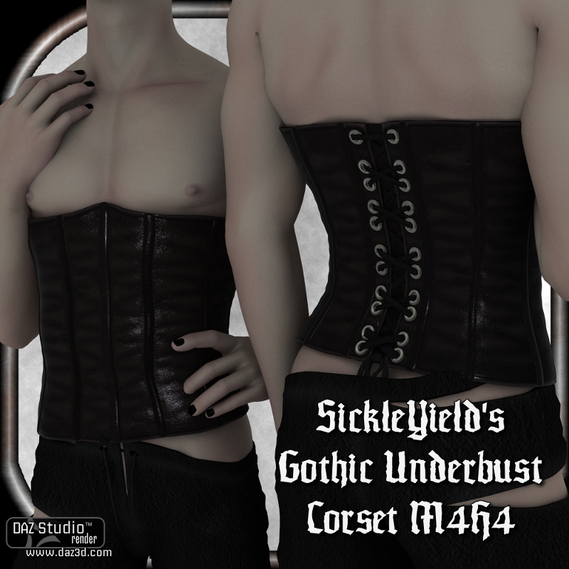 Gothic Underbust Corset M4H4