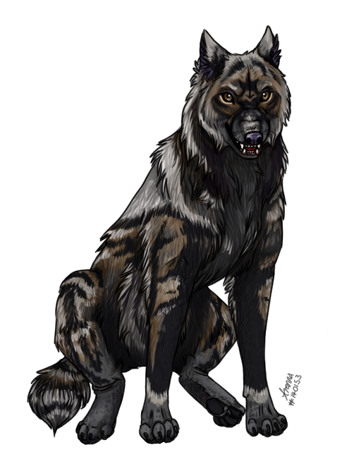 Aranna's Wolf YWH Art [Re-Located] |:| Wolvden