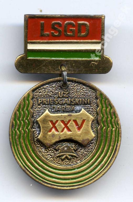 XXV LSGD už priešgaisrinį darbą